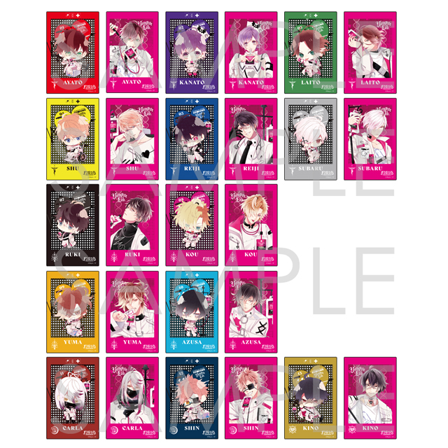 DIABOLIK LOVERS VAMPIRE Lab. ポラ風ラメカード | 乙女向け通販サイト