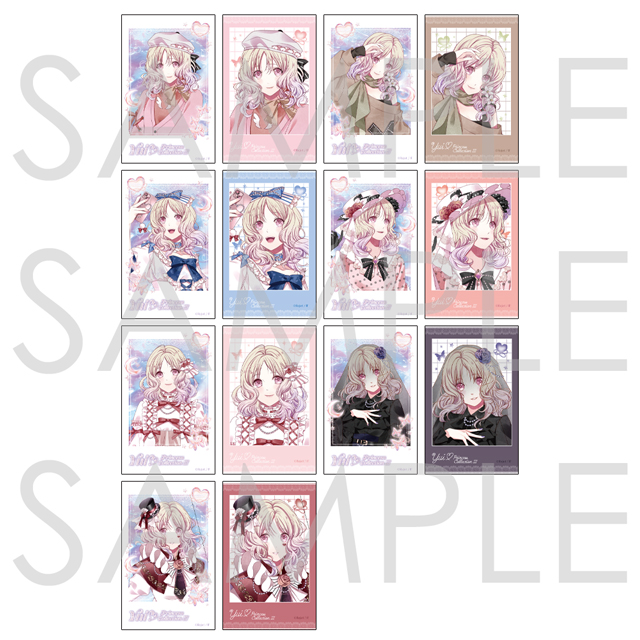 DIABOLIK LOVERS YUI▽PRINCESS COLLECTION Ⅲ ポラ風ラメカード
