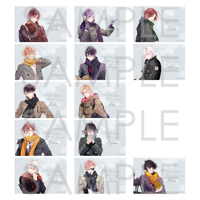 DIABOLIK LOVERS Winter of Lovers ブロマイド | 乙女向け通販サイト
