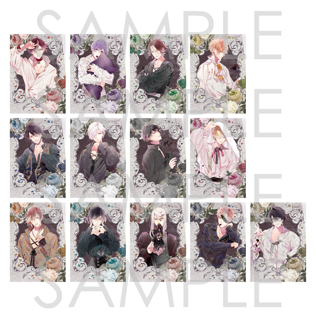 DIABOLIK LOVERS 不死の薔薇園 -UNDEAD ROSE GARDEN- ブロマイド