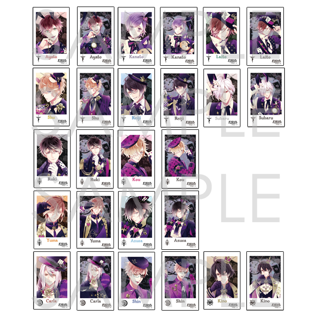 DIABOLIK LOVERS Dark▽Alice in Dream ポラ風カード | 乙女向け通販