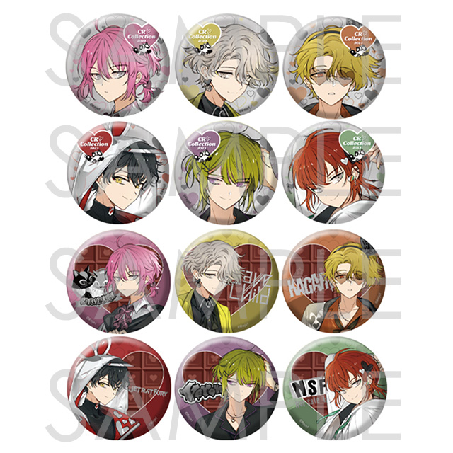 ディアヴォーカリスト ディアヴォ ユゥ 缶バッジセット ディア