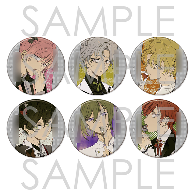 ▷▶︎▷ディアヴォーカリスト ヨシュア リジェフェス 缶バッジ