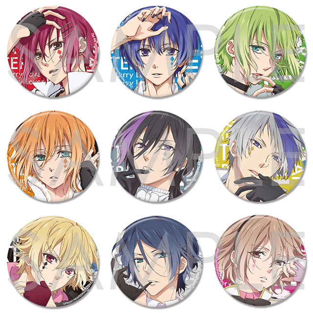 ピタゴラスプロダクション MARGINAL#4 Starry Lover ビッグ缶バッジ