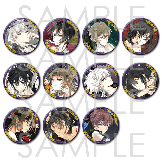 新撰組暁風録 勿忘草 和紙ビッグ缶バッジ | 乙女向け通販サイト「SKiT