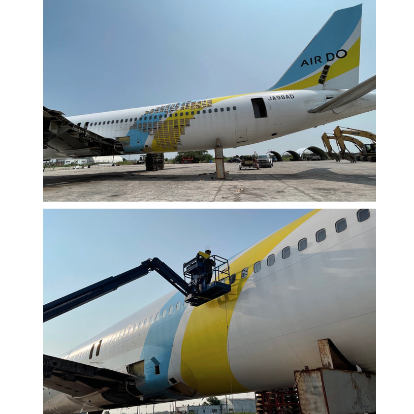 一部品薄】PLANETAGS B767 JA98AD AIRDO プレインタグス エアドゥ 機体
