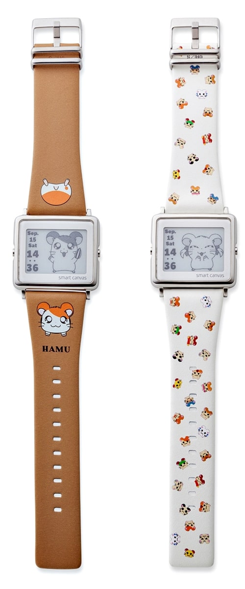 ハム太郎の「デジタル腕時計」予約受付！ 毎日毎時間、ハムちゃんずと