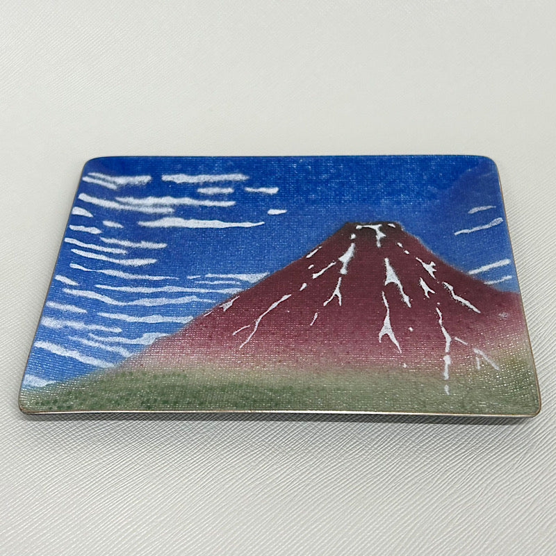 富嶽三十六景 七宝焼 陶板 版画 額装 絵画 伝統工芸 インテリア 壁掛け