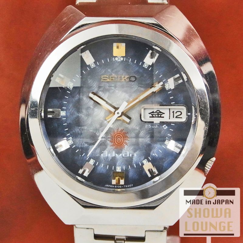 セイコー アドバン ブルーグラデーションダイヤル 9面カットガラス仕様