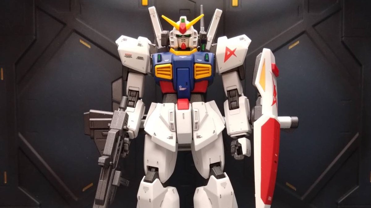 アムロ・レイ専用ガンダムMk-IIを制作♪】 一年戦争の英雄！再び大地に