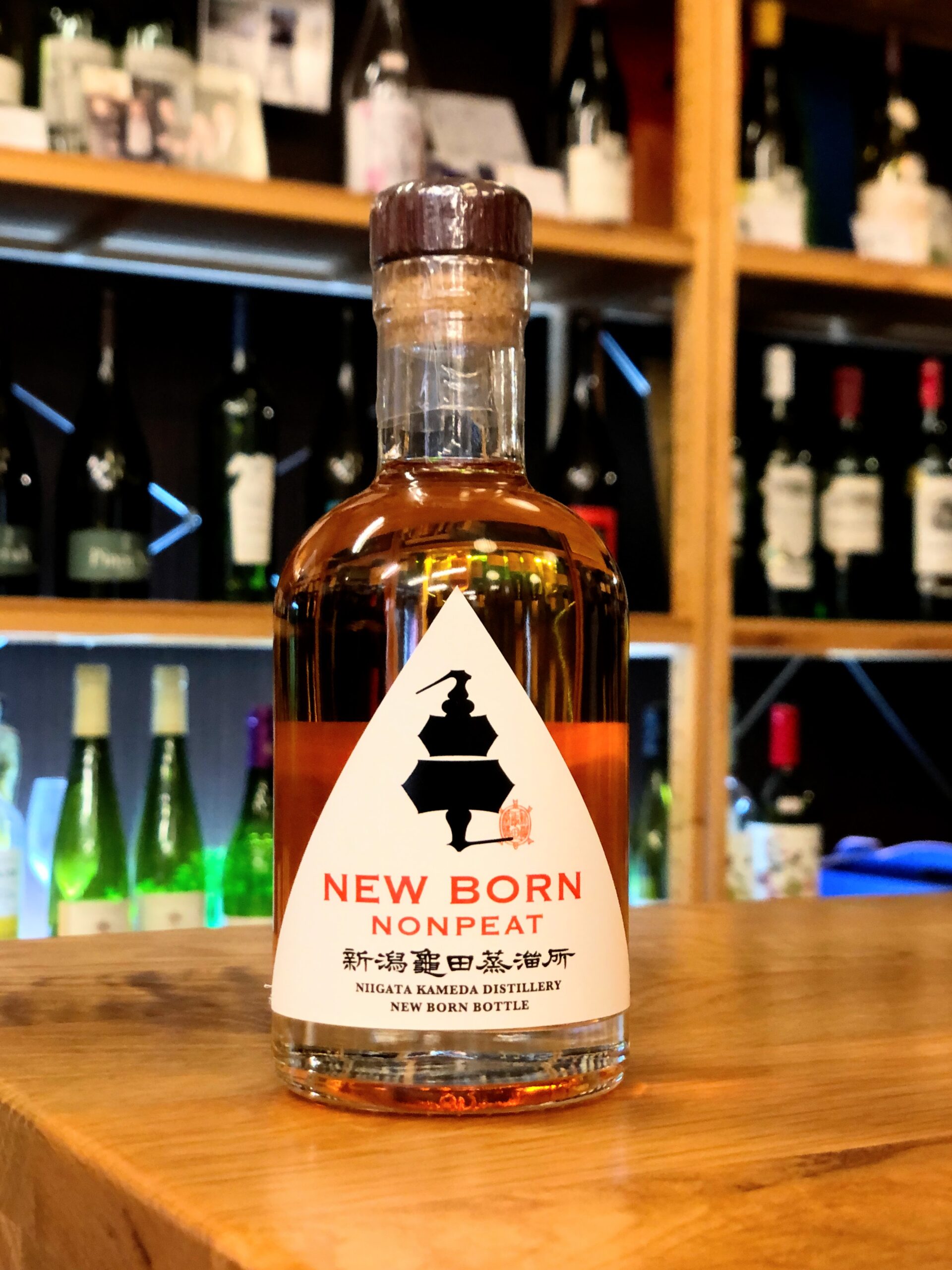 新潟亀田ニューボーン ノンピート 200ml 55度 新潟亀田蒸溜所 | 鹿児島