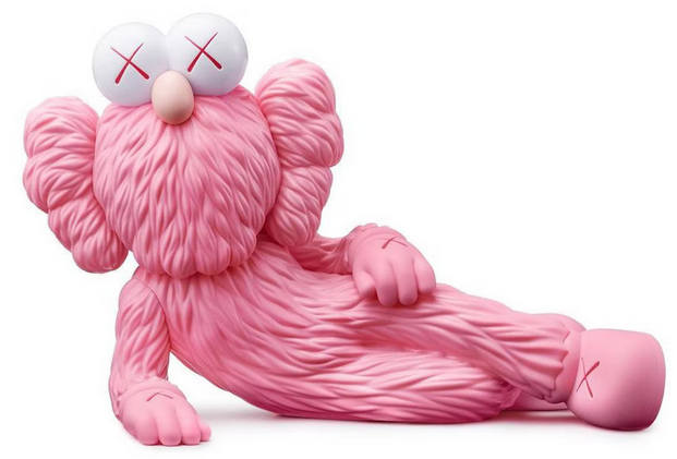 KAWS TIME OFF Vinyl Figure Pink – shoegamemanila