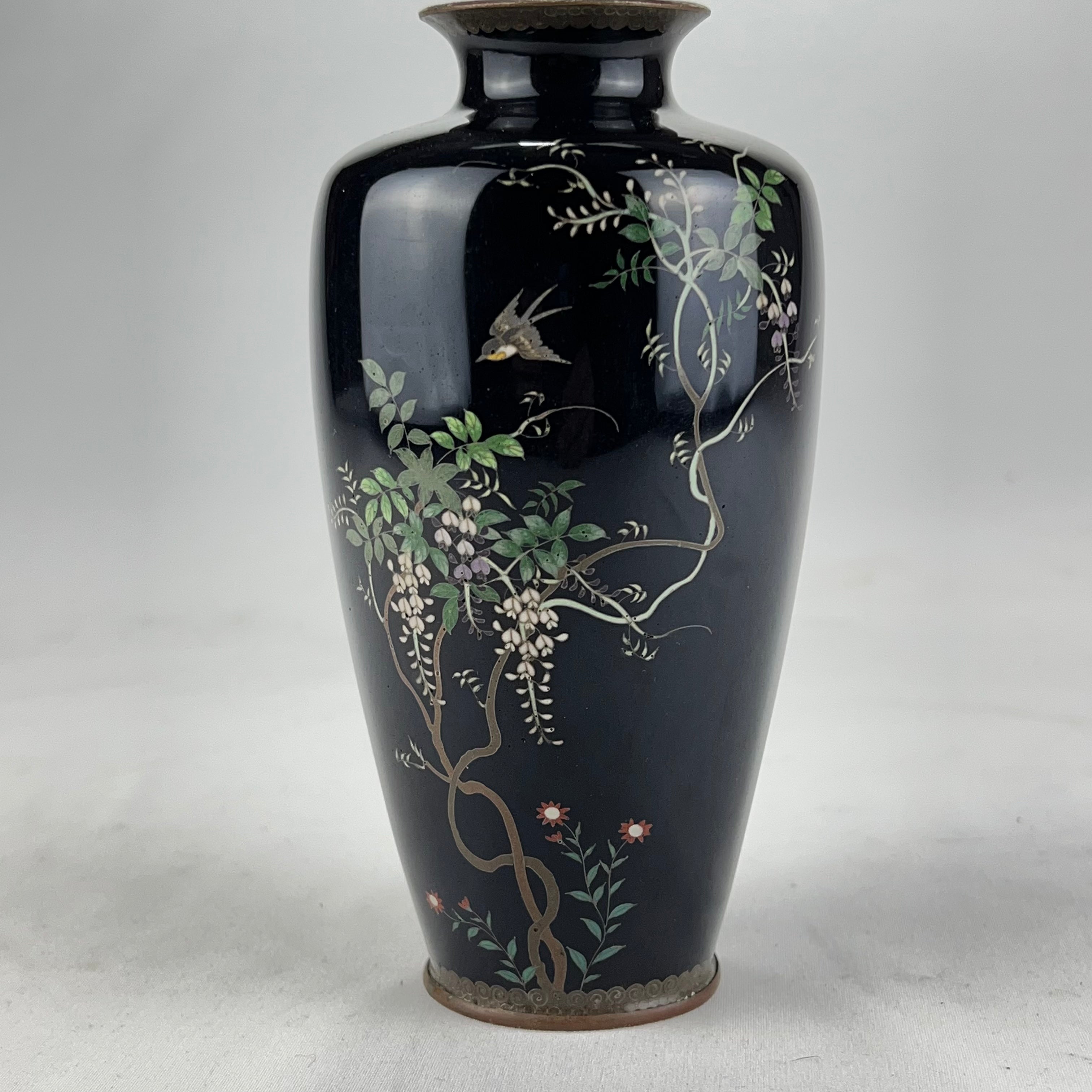 Japanese Vintage Vase AD1800~ 江戸後期_花器_貫入 Japanese Vintage