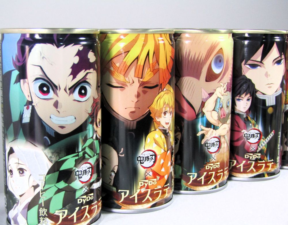 鬼滅缶”再び ダイドー「鬼滅の刃」と5年ぶりコラボ 対象は既存商品では