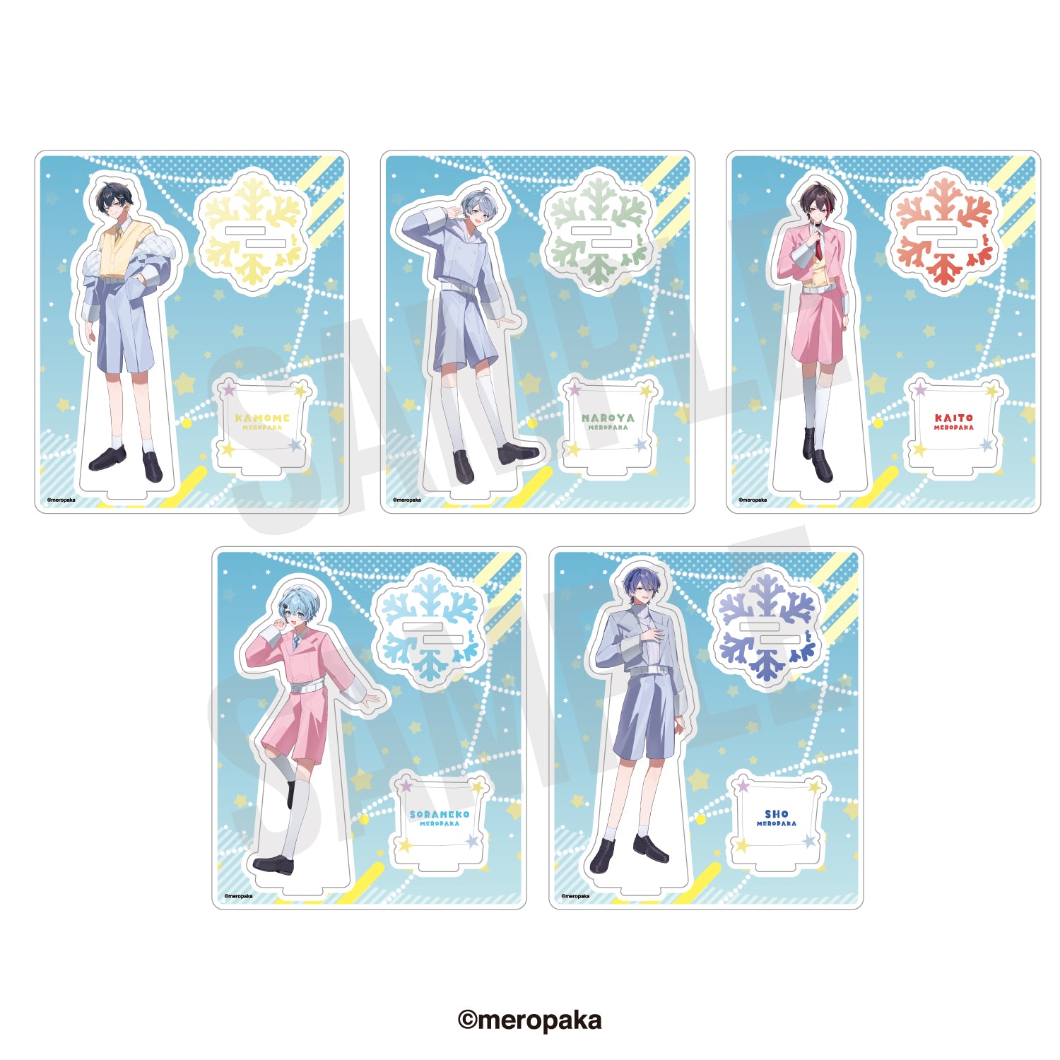 数量限定】アクリルスタンド フレンズ ver.(なろ屋) – めろぱかマーケット