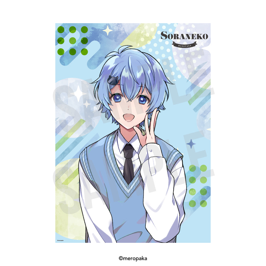 めろんぱーかー ブロマイド 5月 めろんぱん学園 そらねこ めろんぱー