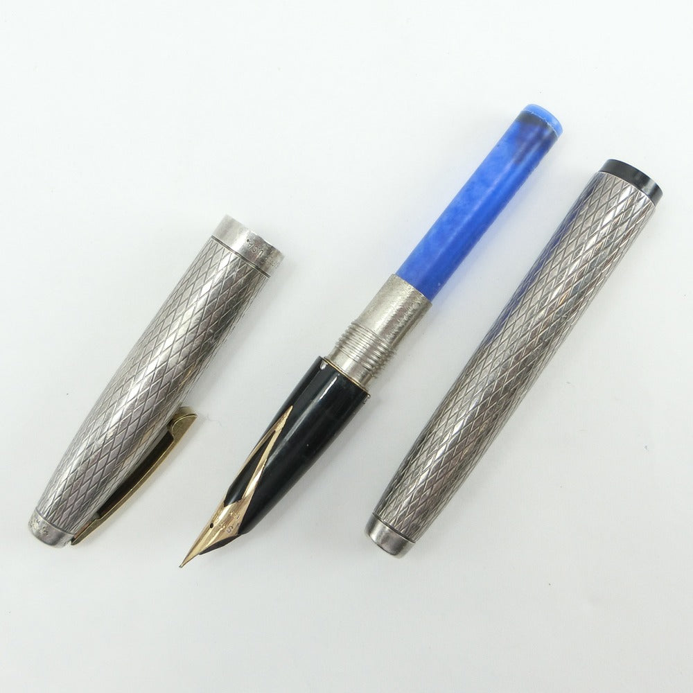 純銀 スターリングシルバーSHEAFFER ボールペン 受験御守り