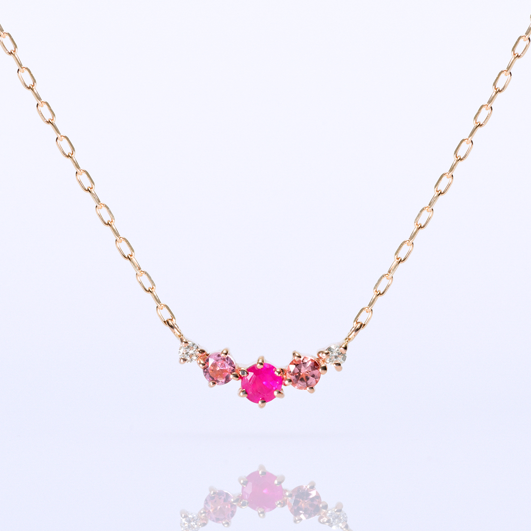 pekorin様おまとめ【k18ネックレストップ】ルビー など4点 pekorin様お