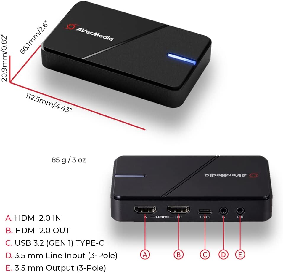 GC551G2 4K30 VRR Support Capture Card for Streaming | AVerMedia