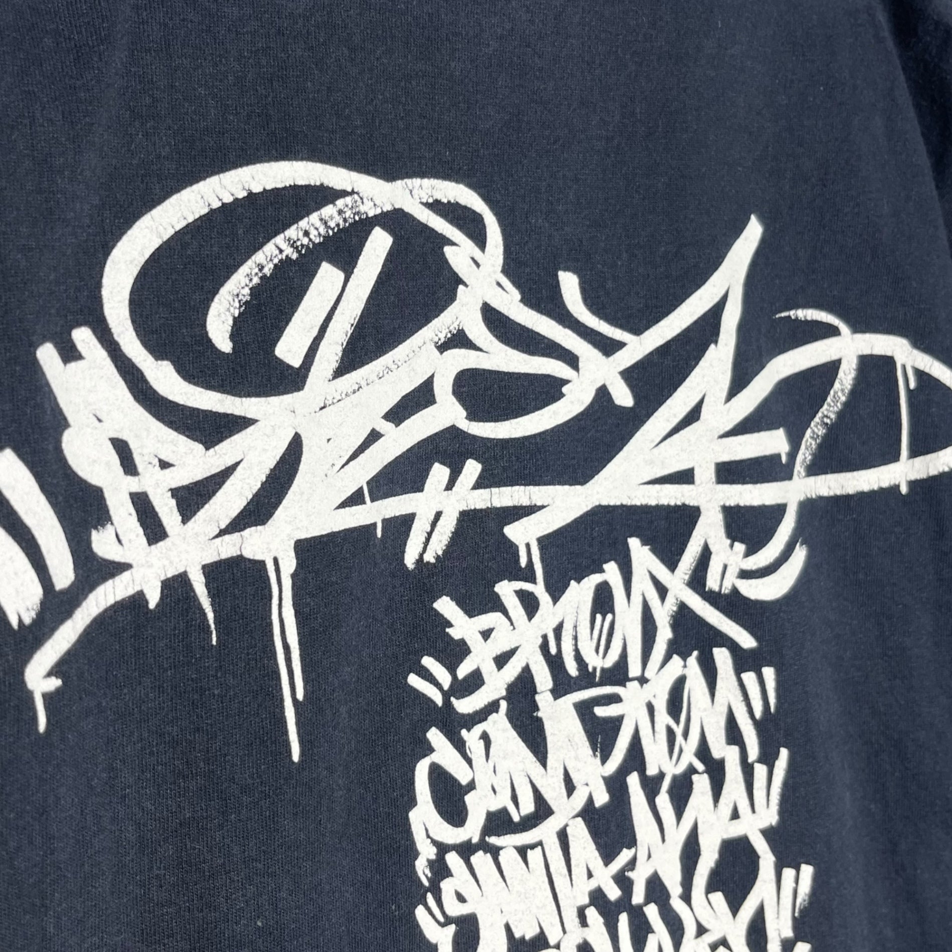 STUSSY(ステューシー) 90~00's Vintage Cursive World Tour T-Shirt