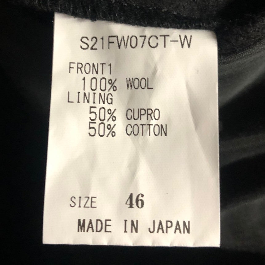 SOSHIOTSUKI(ソウシ オオツキ) 21AW KIMONO BREASTED CHESTER FIELD