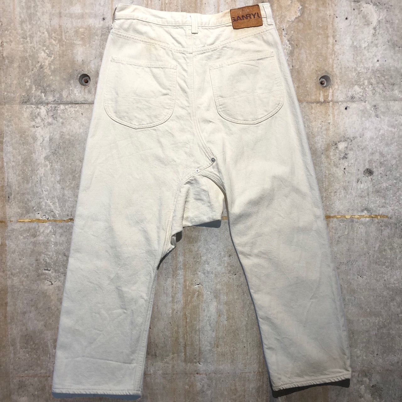 GANRYU COMME des GARCONS ガンリュウ サルエルデニム GANRYU COMME