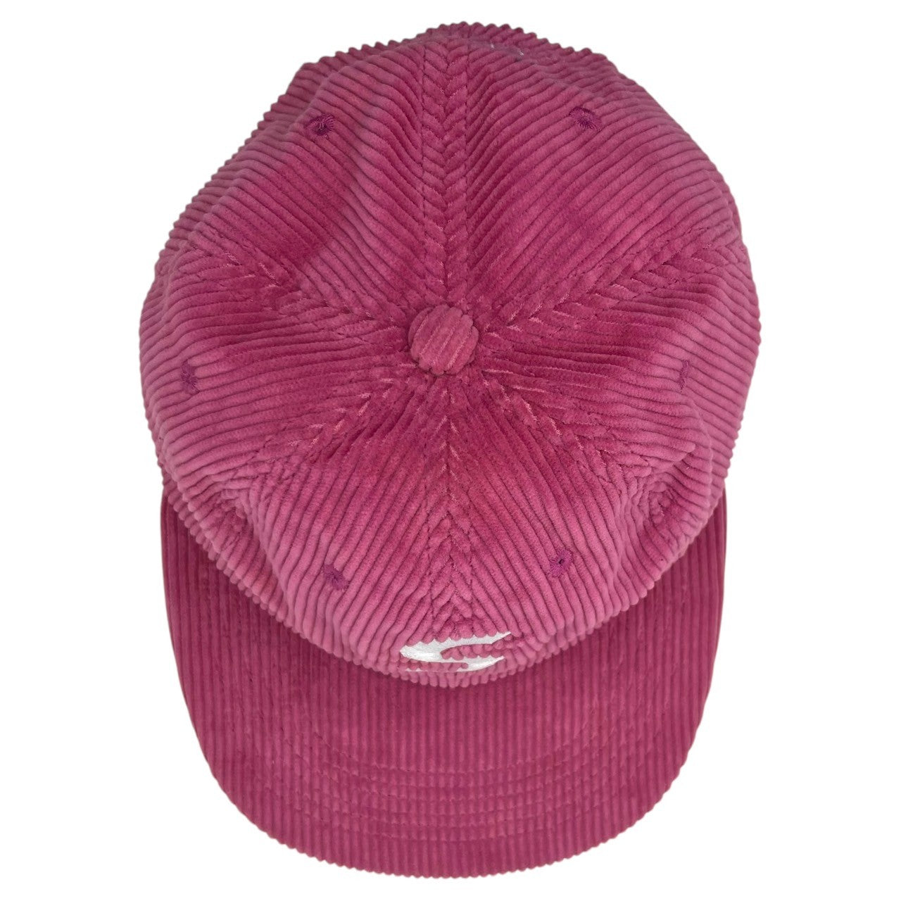 ほぼ新品 Supreme Corduroy S Logo 6-Panel Light Pink Free 23aw