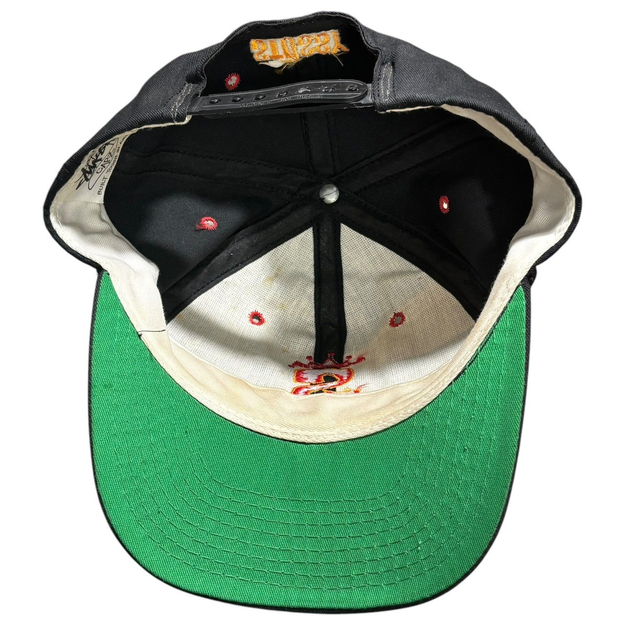 STUSSY(ステューシー) 80's Crown S Logo Embroidery Snapback Cap