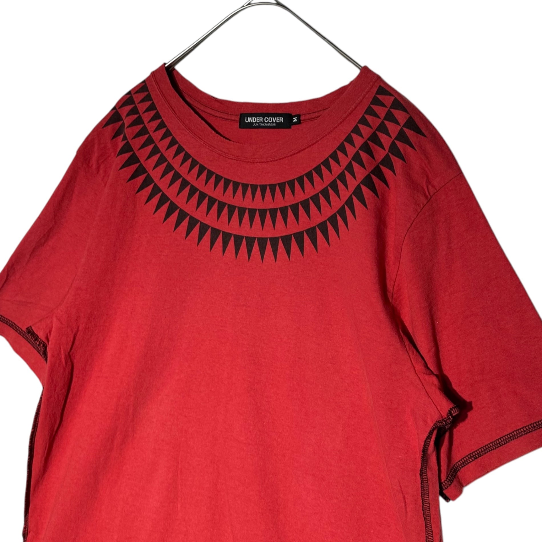 UNDERCOVER(アンダーカバー) Reprint SCAB GIZ pattern neck print T