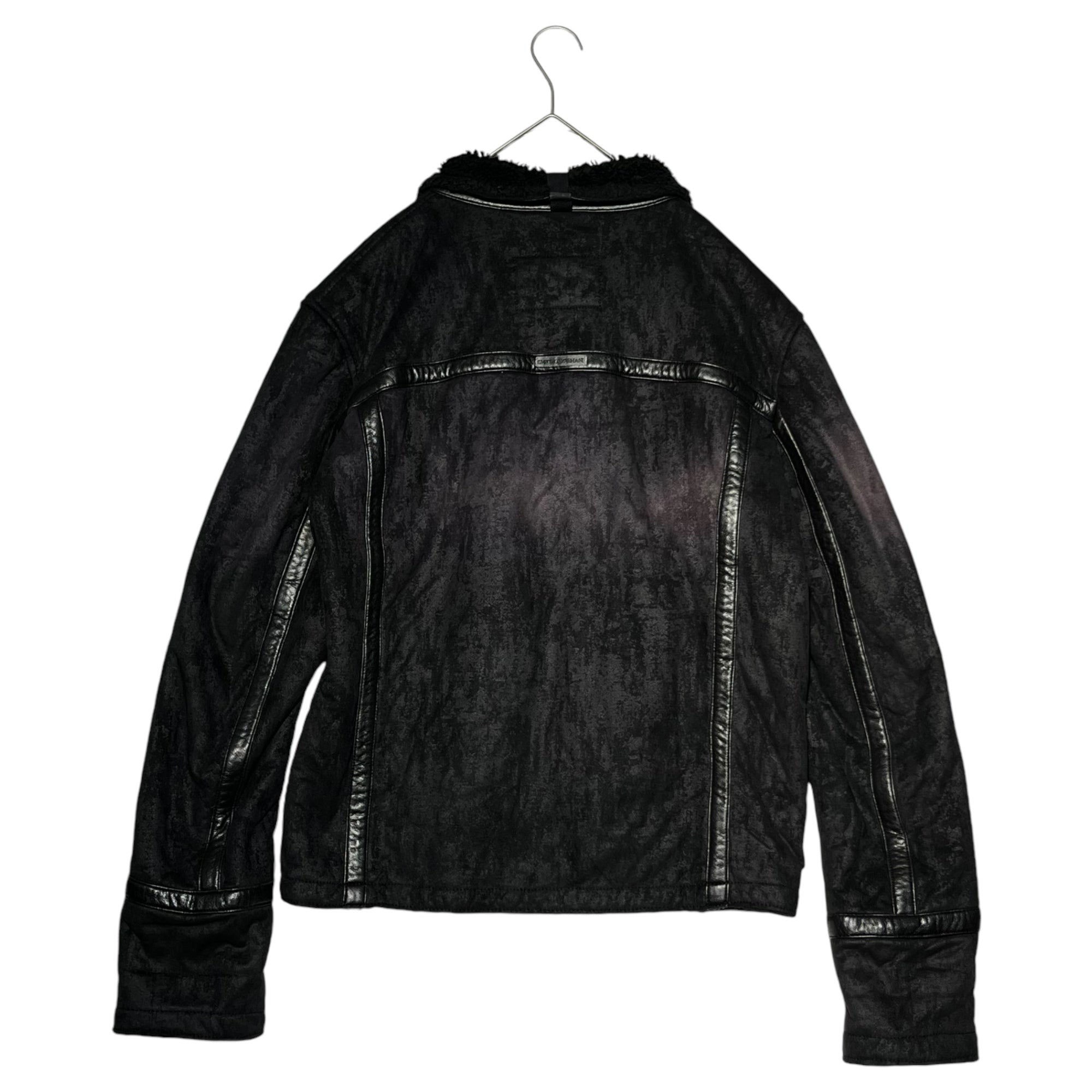 ARMANI JEANS(アルマーニジーンズ) 00's Eco leather pumping boa