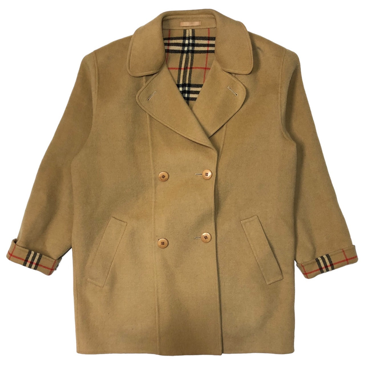 BURBERRY バーバリー チェスターコート ダブル カシミヤ ノバチェック