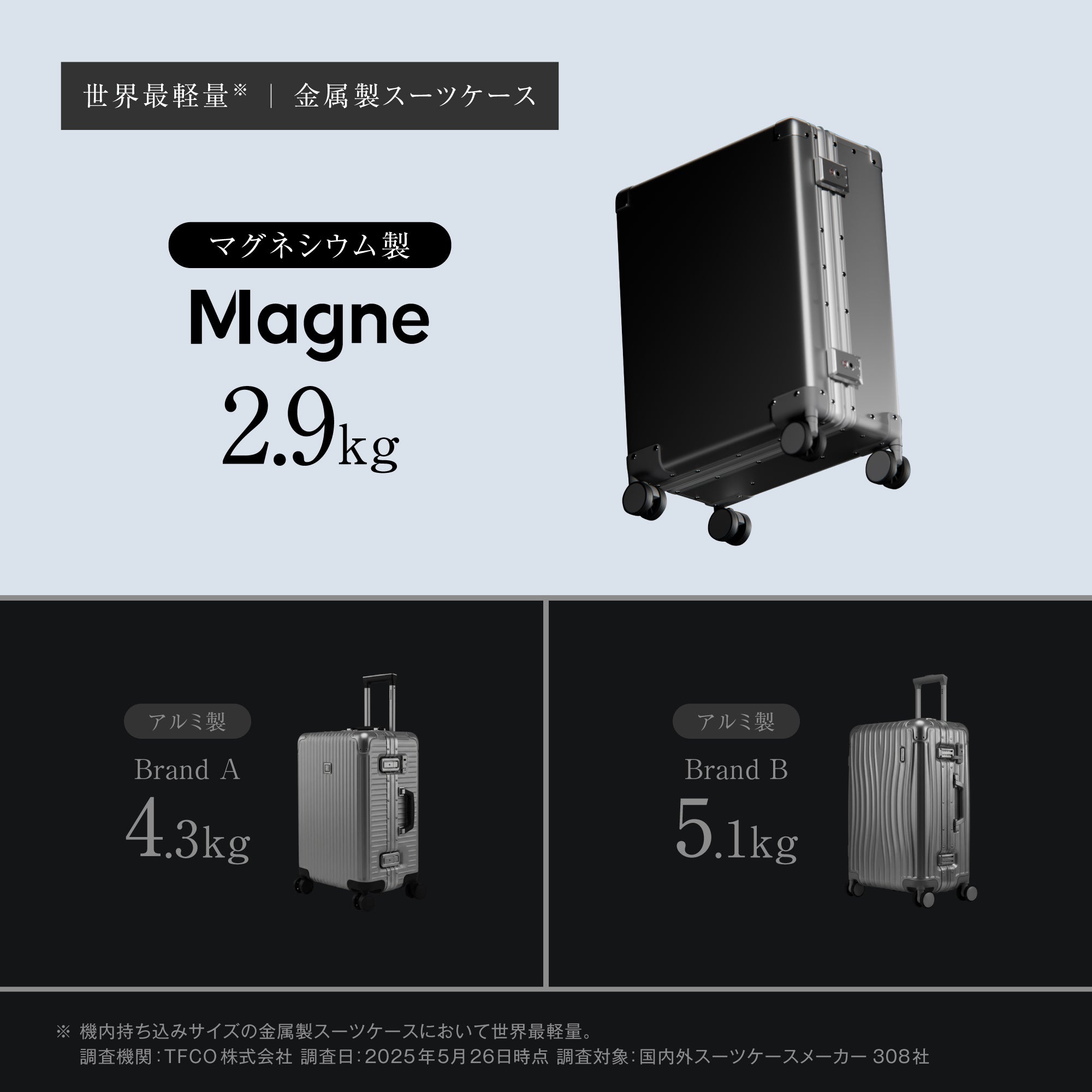 Magne Suitcase – Magne（マグネ）公式オンラインストア