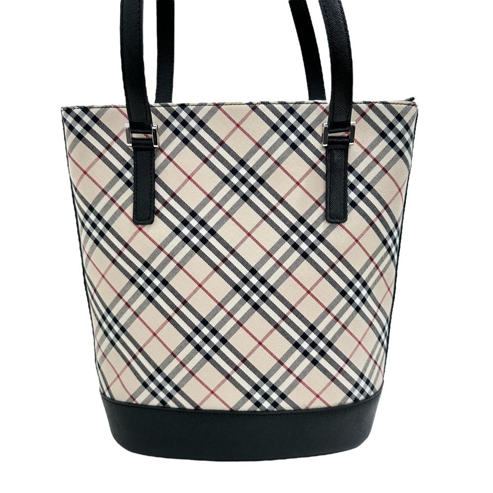 Burberry チェック柄 トートバッグ 大容量