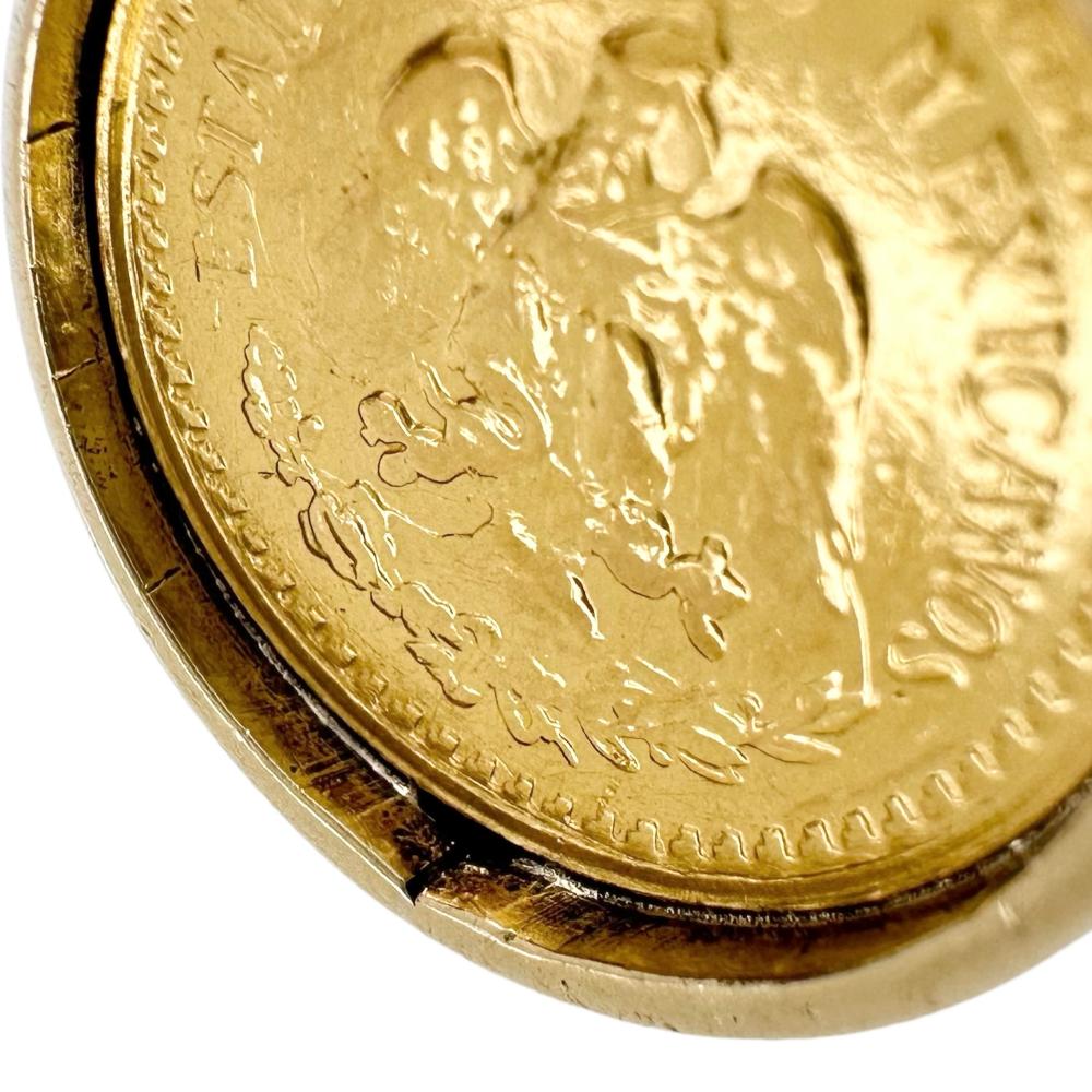 20号 メキシコ2.5ペソ金貨 リング・指輪 K18ゴールド 18金/K21.6