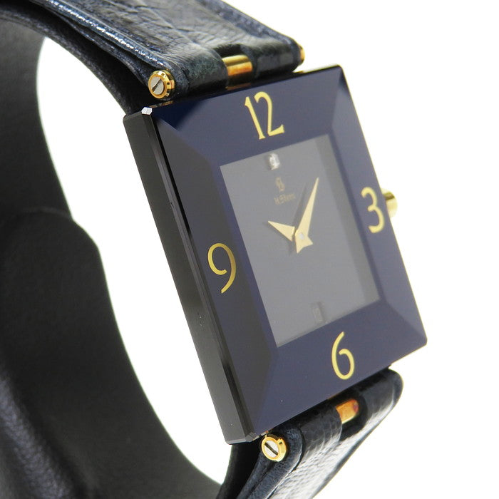 H.Stern/エイチスターン 腕時計 K18ゴールド/ダイヤモンド/リザード革