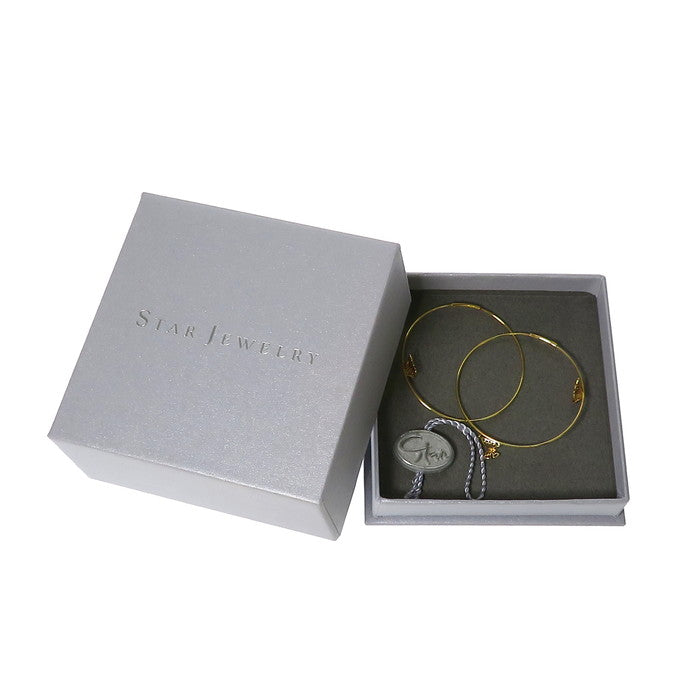 STAR JEWELRY/スタージュエリー】 バタフライ/蝶 フープ