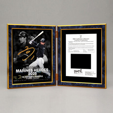 藤原恭大選手 2025年シーズン名場面 直筆サイン入り 2面式フォトパネル