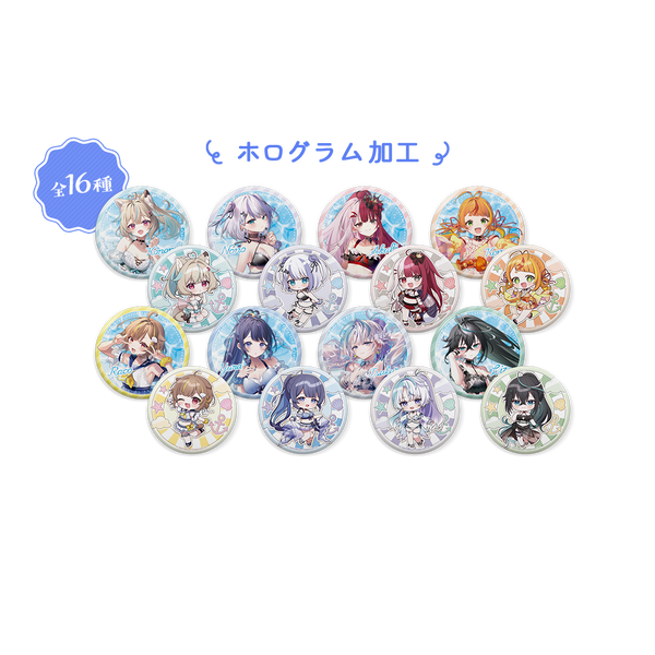 ミリプロ サマーコレクション ランダム缶バッジ 全16種 2025 – ミリ