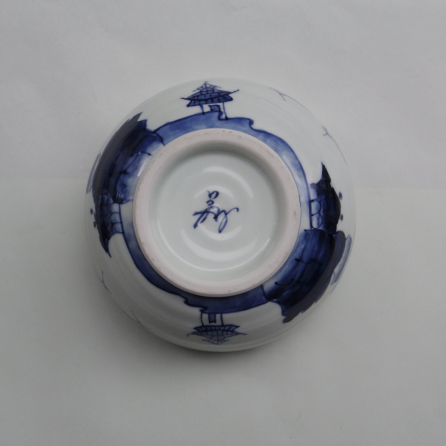 染付山水5.5寸丼 – MINODONBURI shop