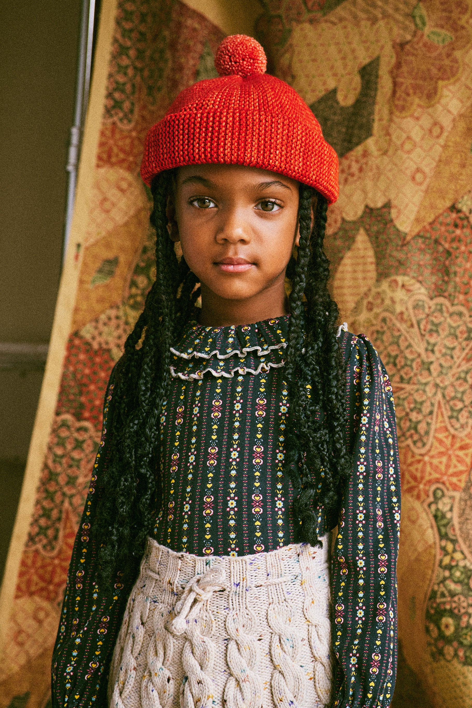 ショップ Misha & Puff Garter Hat ニット帽 GINGERBREAD Misha & Puff