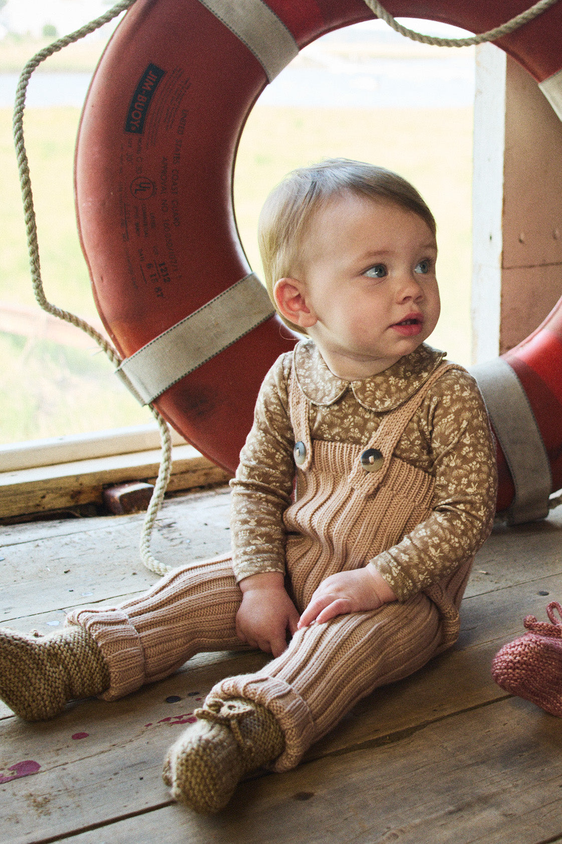 misha&puff 高品質 リブ ロンギース 6-12m misha and puff ロンギース