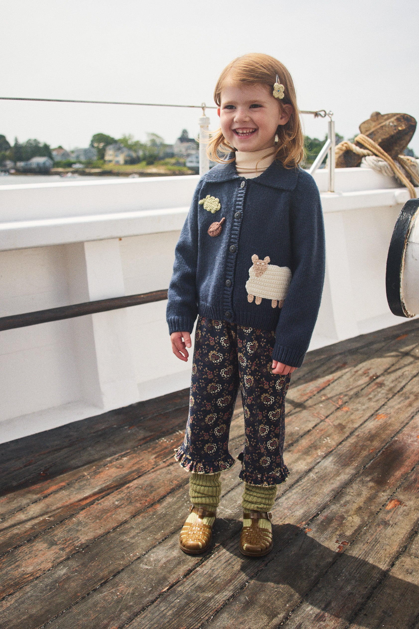 ボトムス・スパッツ Misha&Puff Ruffle Pedal Pusher 5Y ボトムス