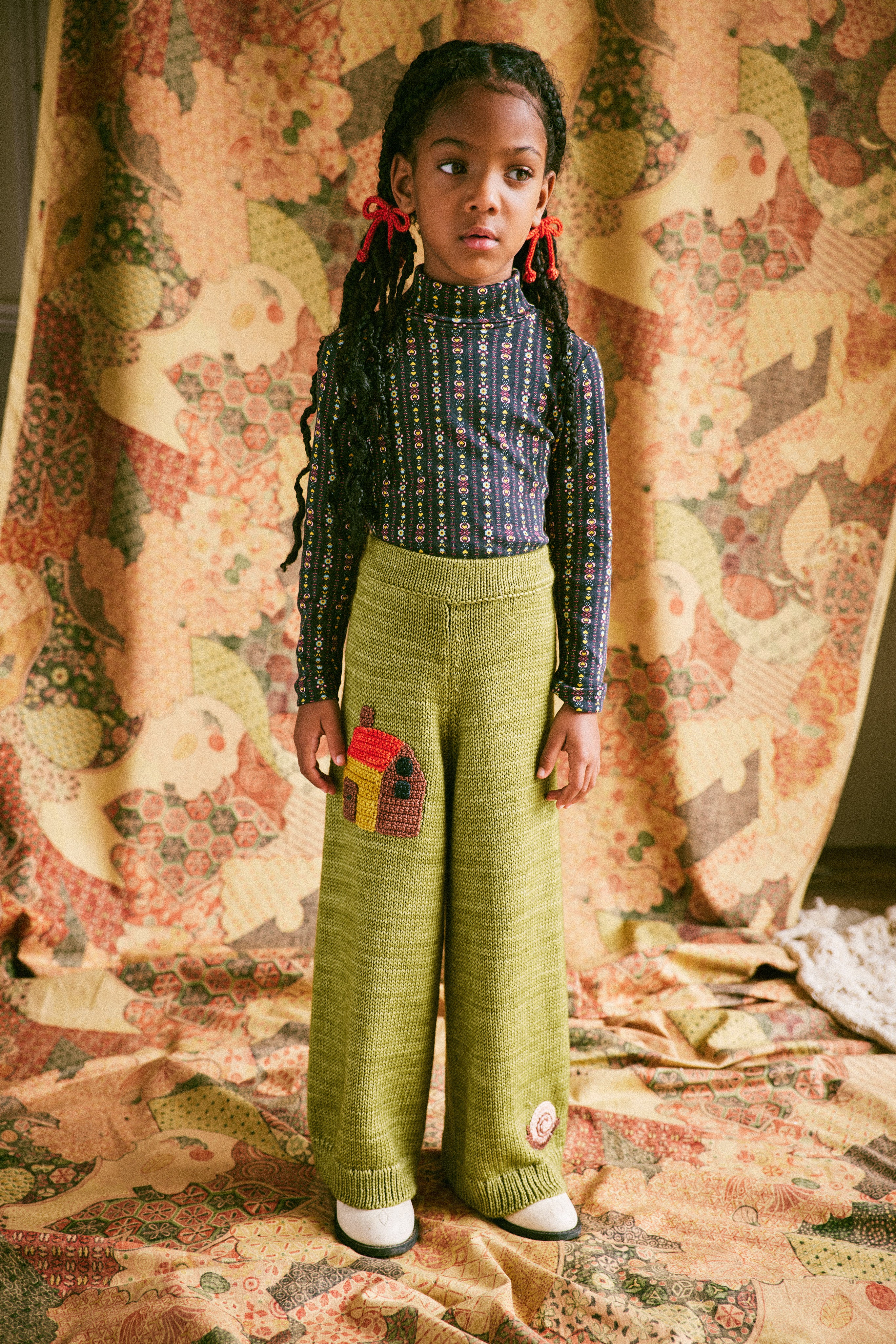 ボトムス・スパッツ misha&puff Camp Pant - Lattice / 5Y misha and