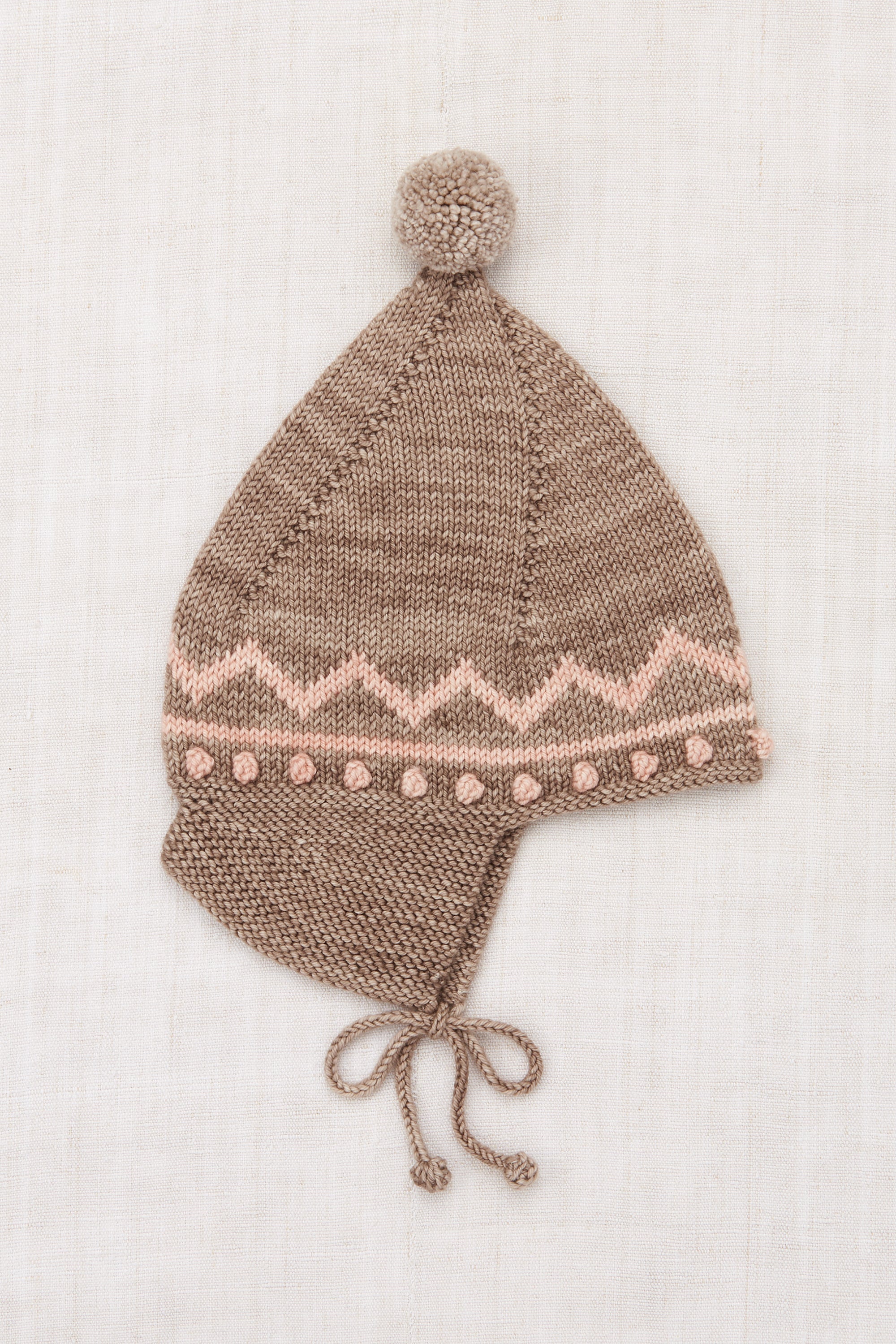 misha&puff zigzag pointy peak hat 2-4y