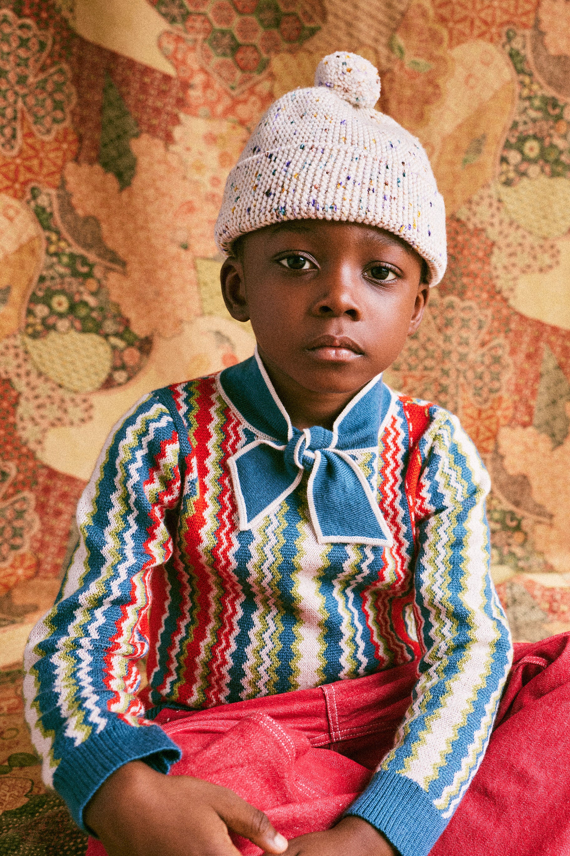 Misha & Puff ガーターハット 2-4y