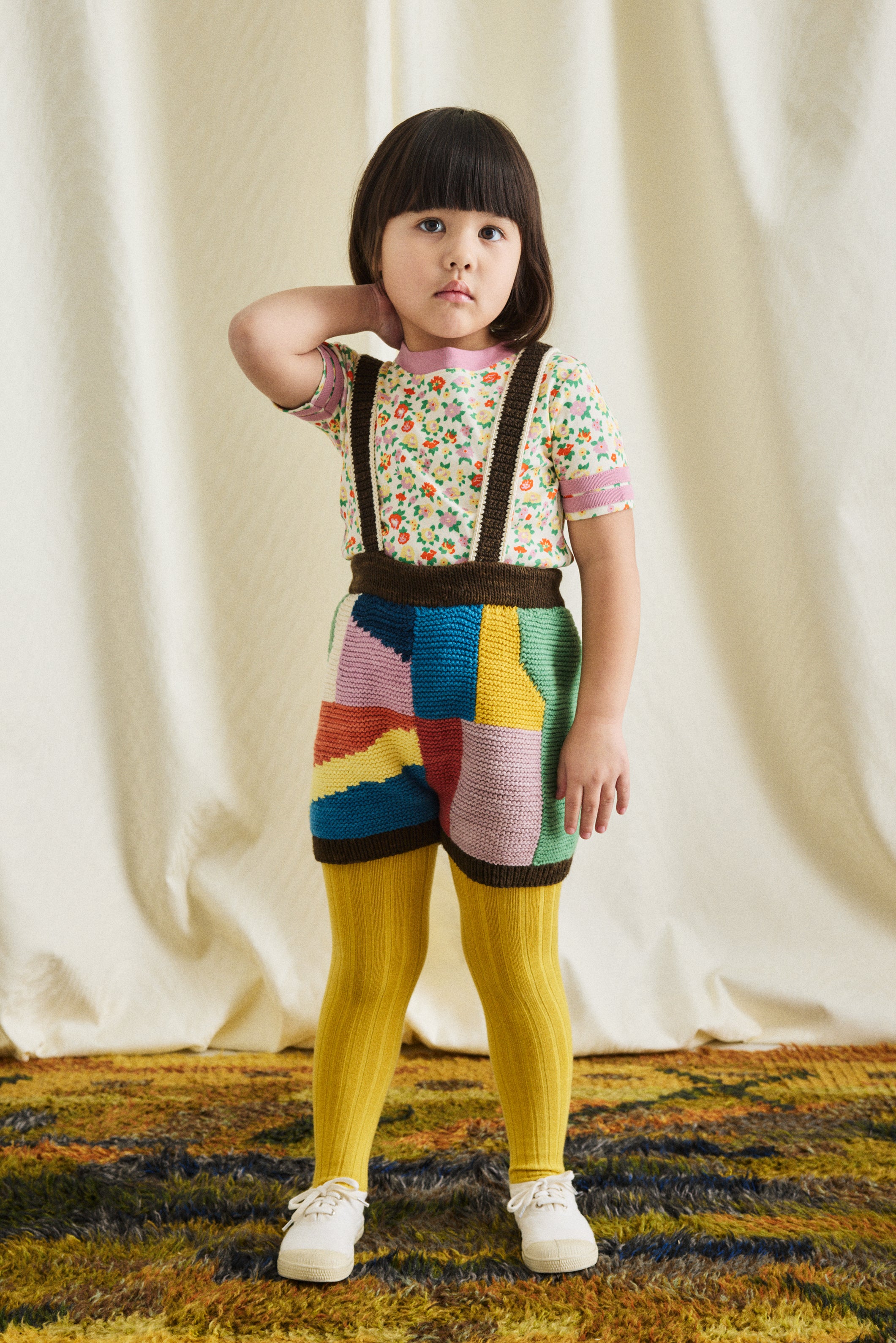 ボトムス・スパッツ misha&puff Sapling Suspender Leggings 2y