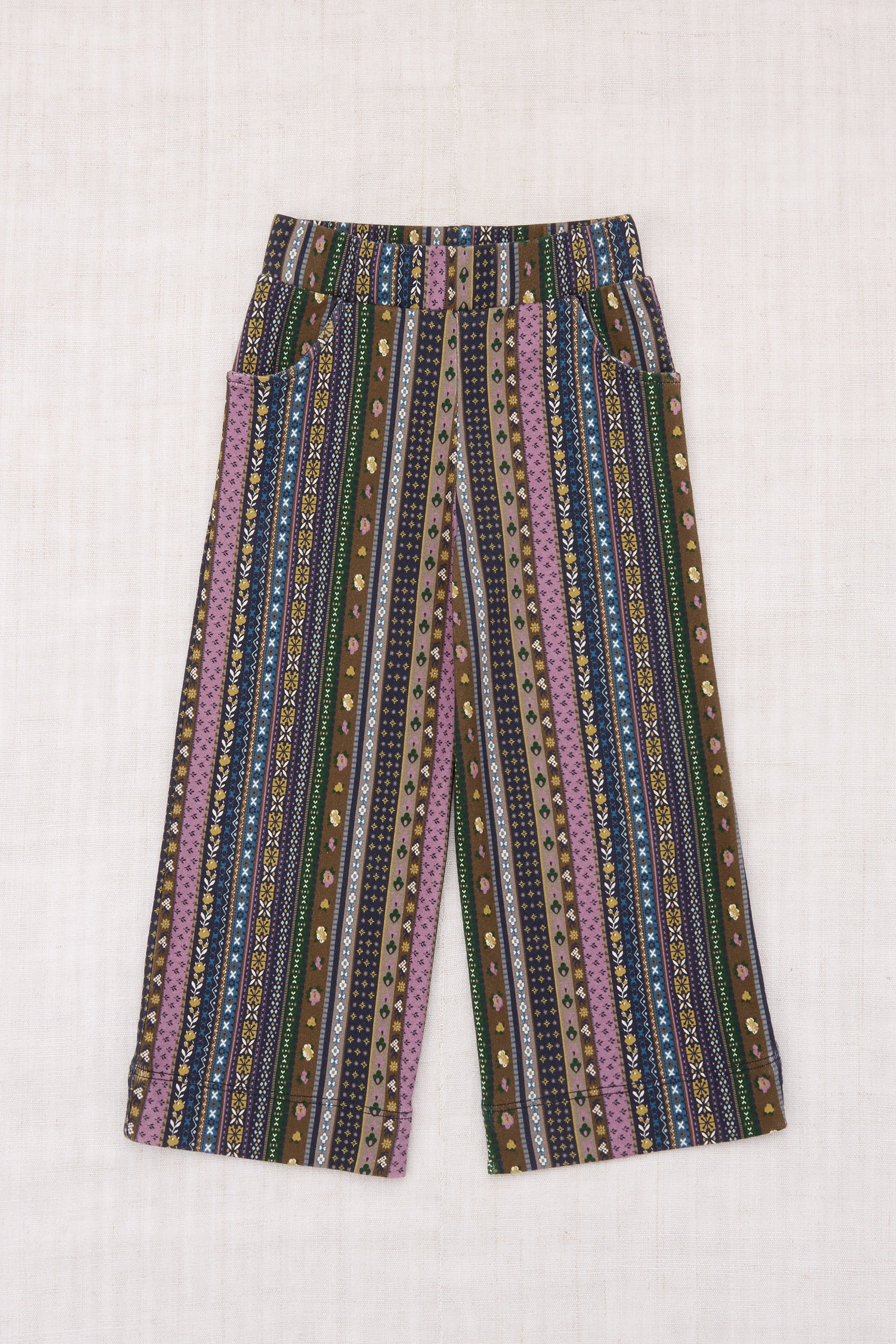 ボトムス・スパッツ Misha and Puff A-Pant Railroad Floral 4y Zuzu
