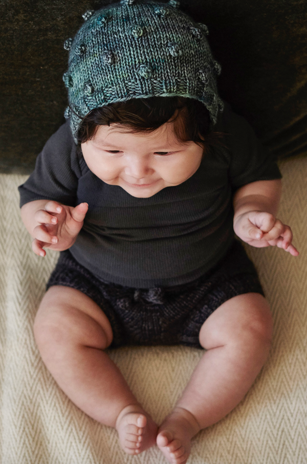 Baby Garter Hat – Misha & Puff