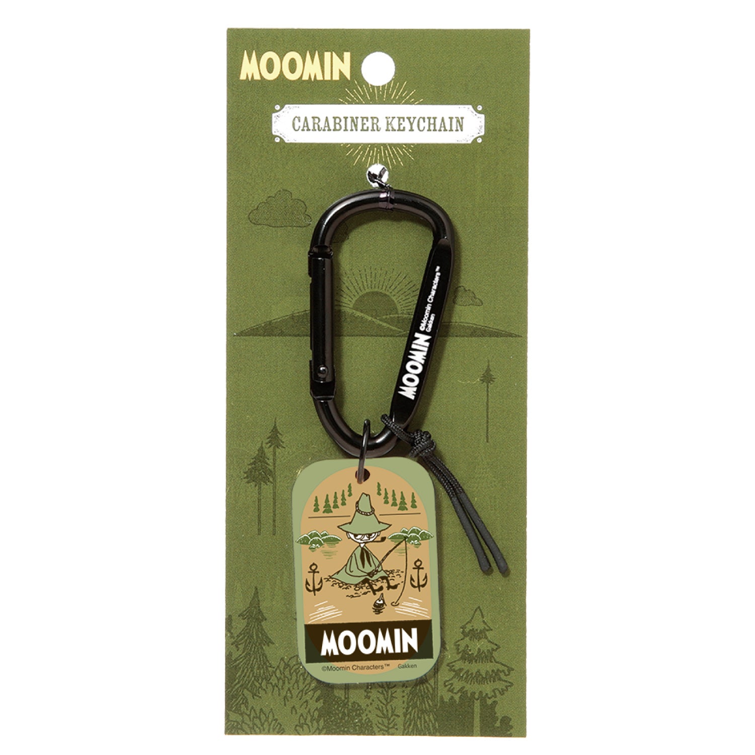 カラビナキーホルダー（アウトドア/スナフキン/GR）G08509 - MOOMIN SHOP