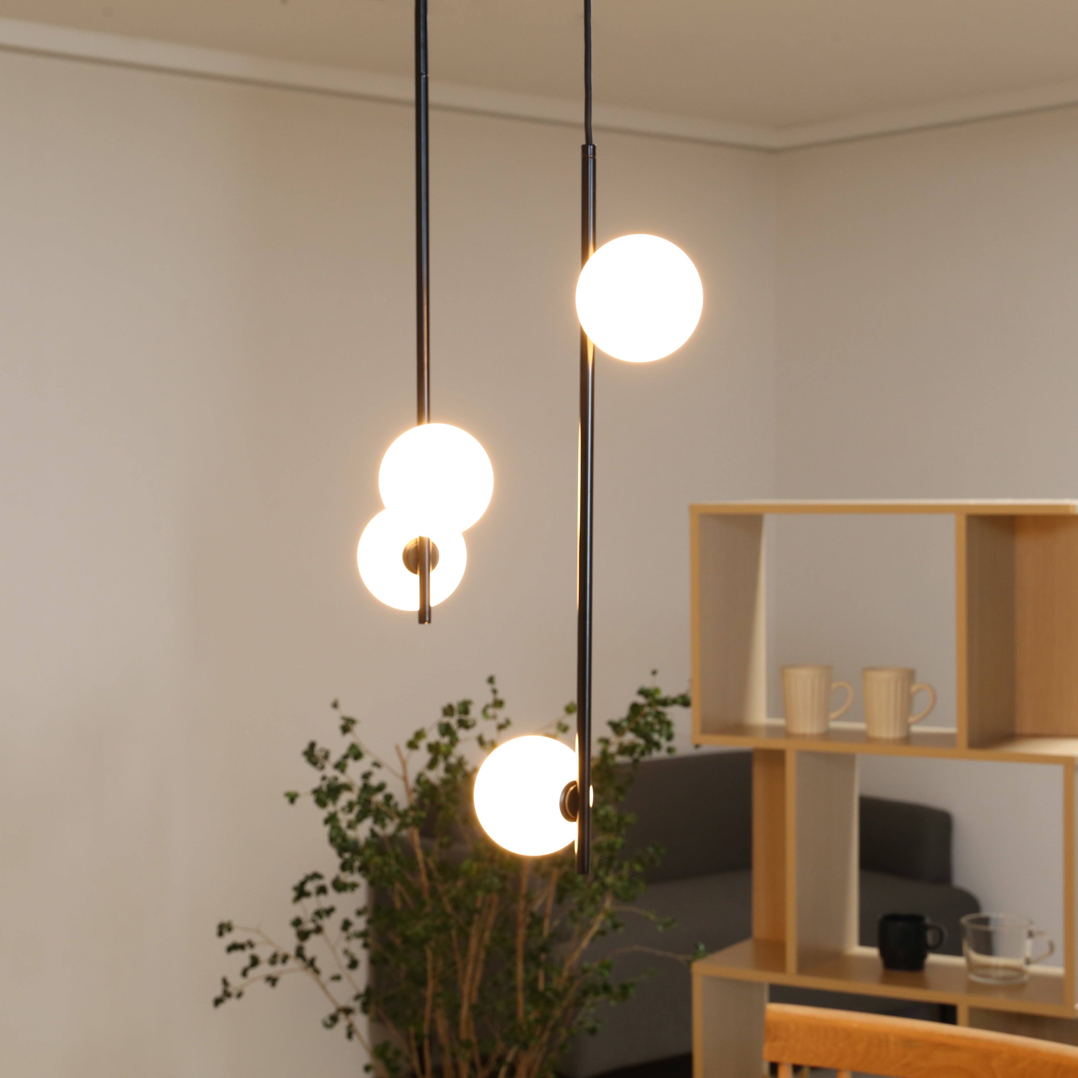 Φ100×2ペンダントライトMPN034-2 引掛シーリング MPN034D-2 レール用